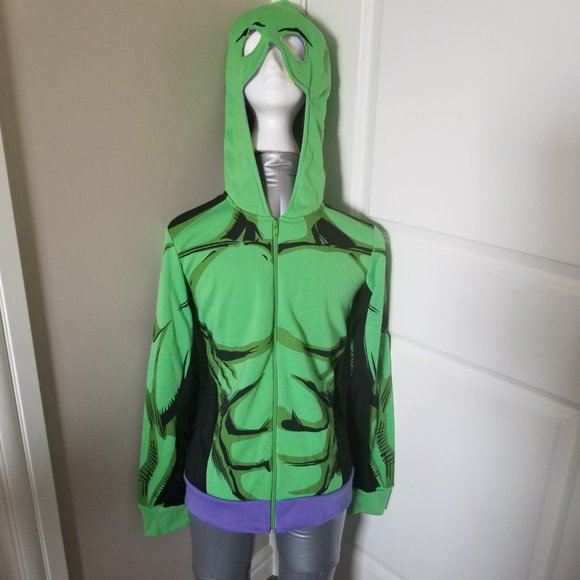 Marvel Hulk Zippered Hoodie - Picture 2 of 8
